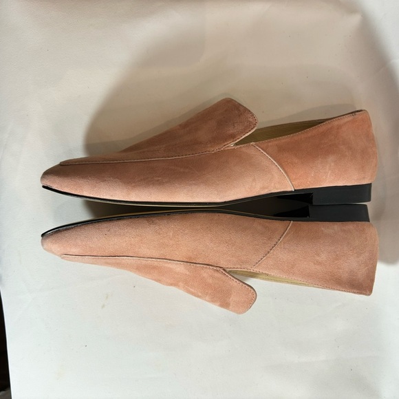 BANANA REPUBLIC Sz 7.5 Slip On Square Toe Suede Made in Italy Loafers NEW W/ TAG - Picture 3 of 9